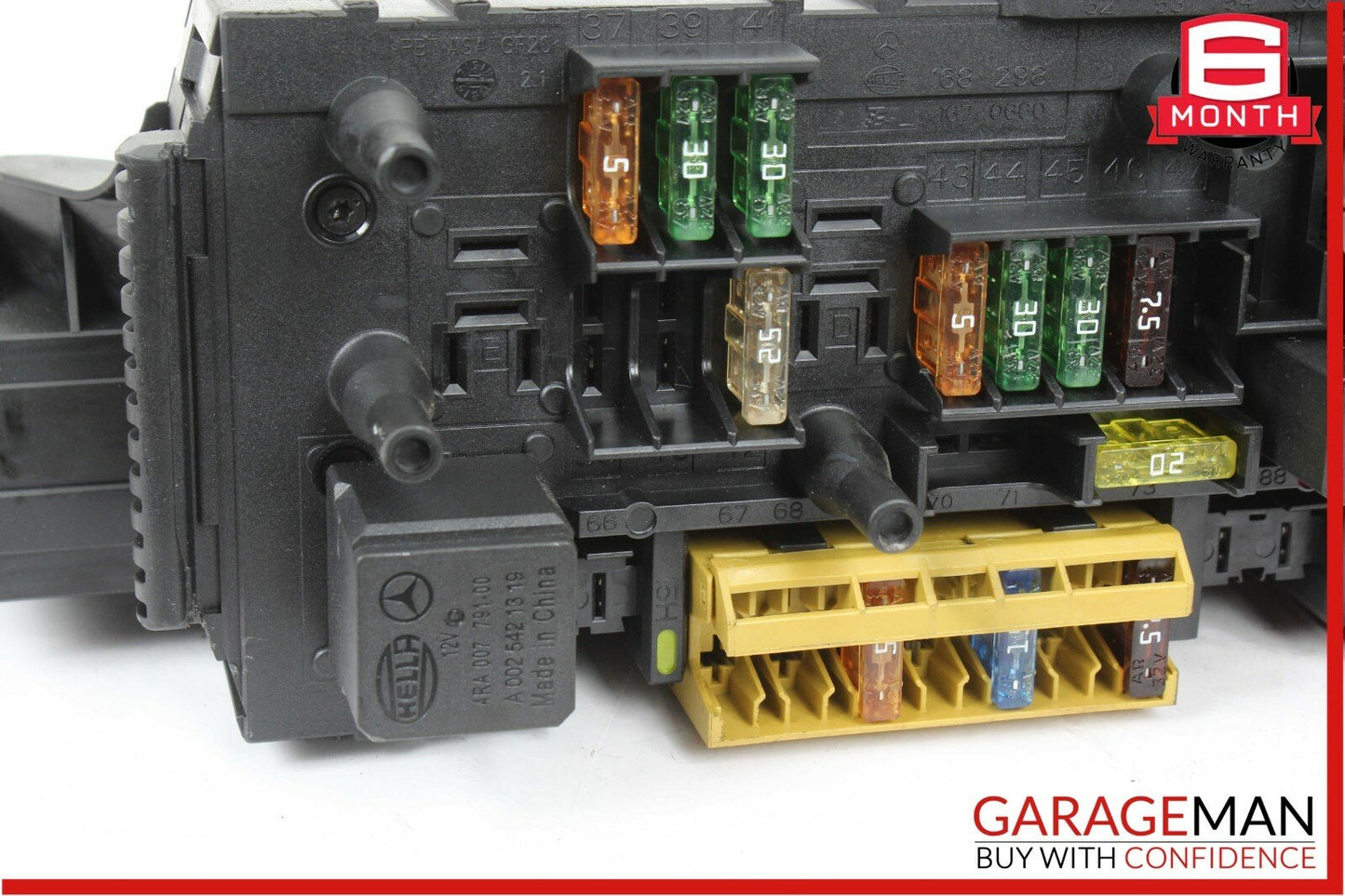 12-14 Mercedes W204 C250 C350 C63 AMG Rear SAM Fuse Box Relay Module Assembly