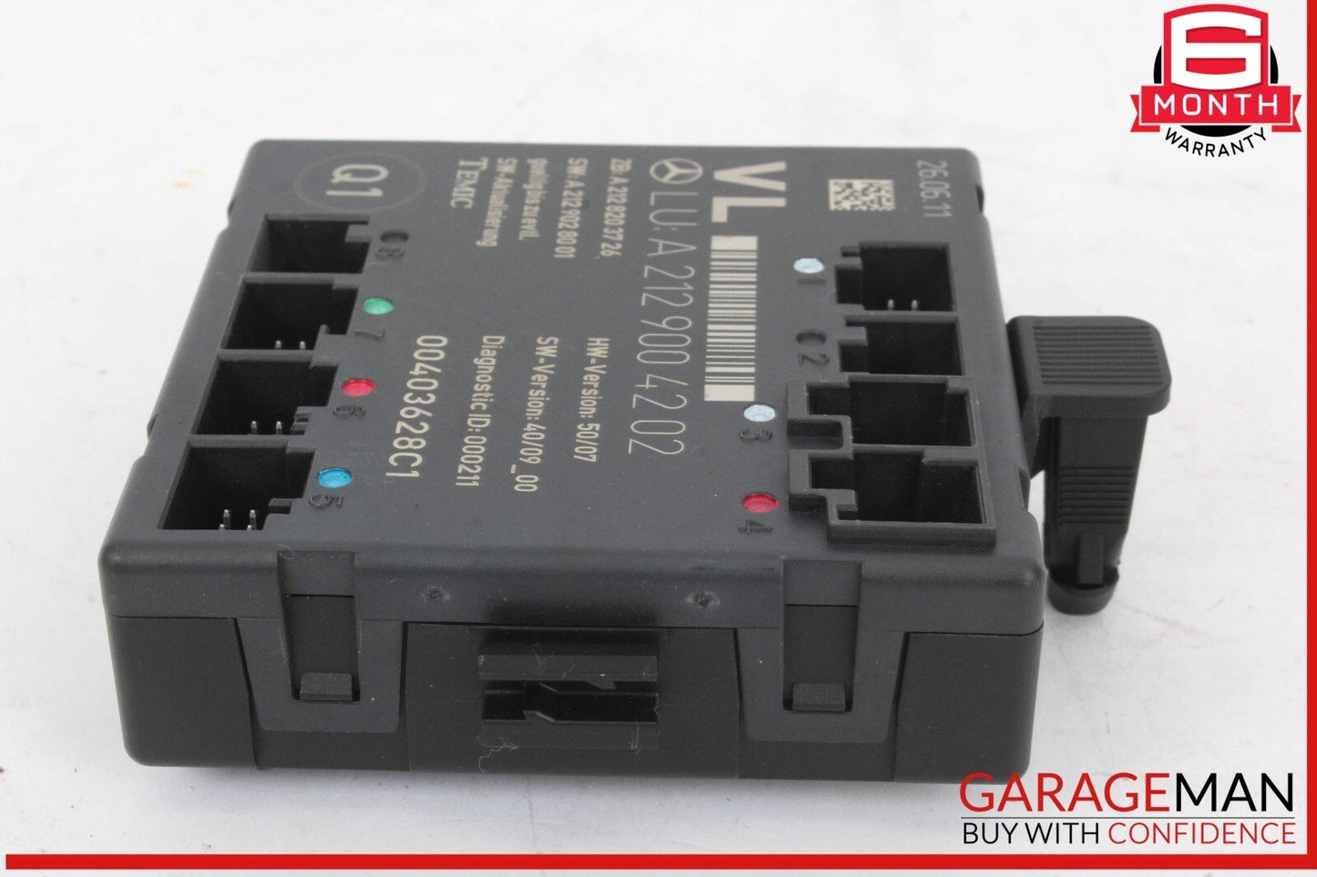 08-18 Mercedes W212 E350 Bluetec Front Left Side Door Control Module Unit OEM