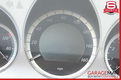 08-11 Mercedes W204 C300 Speedometer Odometer Instrument Cluster Gauge