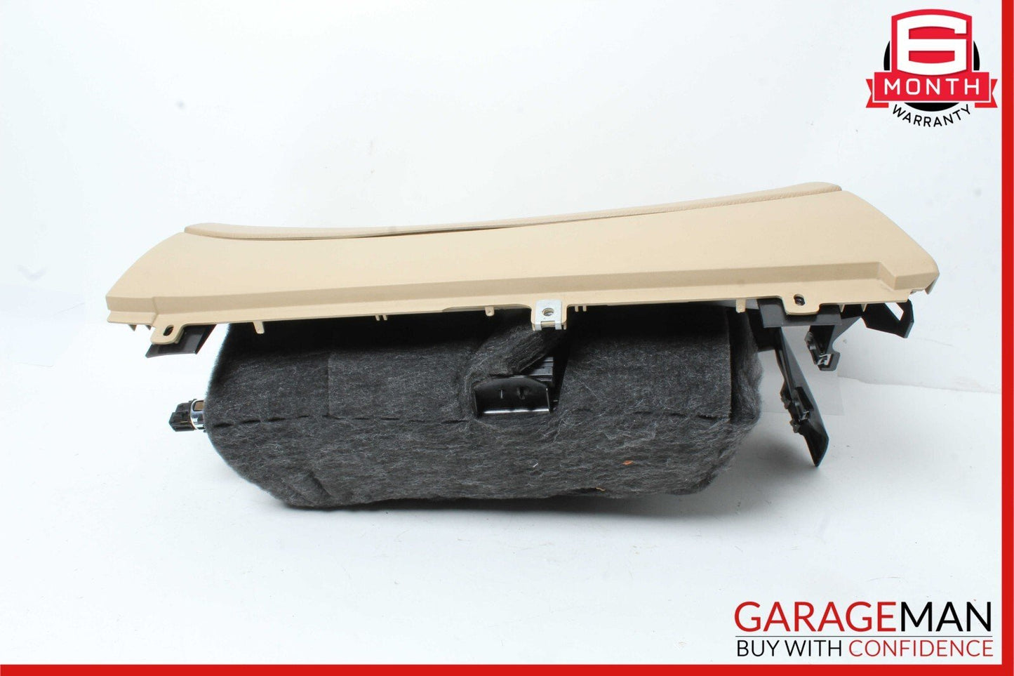 10-13 Mercedes W221 S550 Dash Dashboard Glove Box Storage Tray Compartment Brown