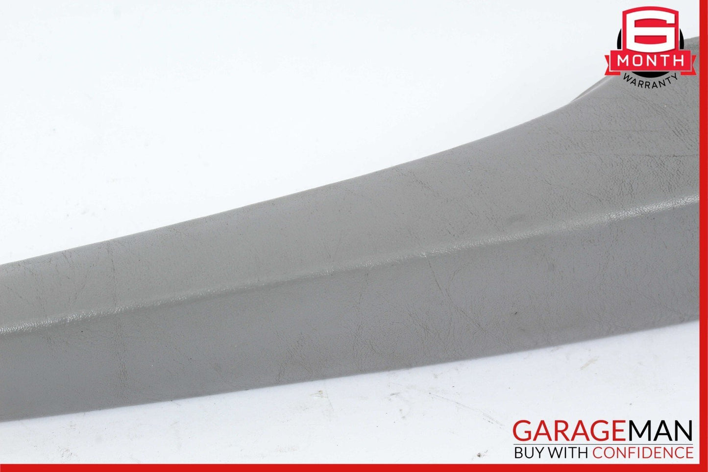 86-91 Mercedes W126 420SEL Front Left Driver Side Door Arm Rest Panel Gray OEM
