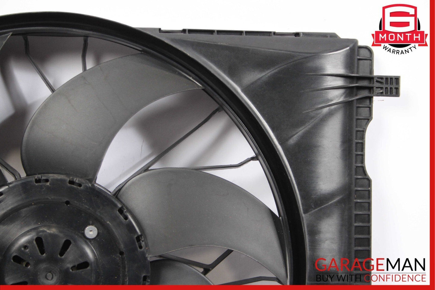08-11 Mercedes W204 C300 Engine Radiator Cooling Fan Motor Assembly OEM