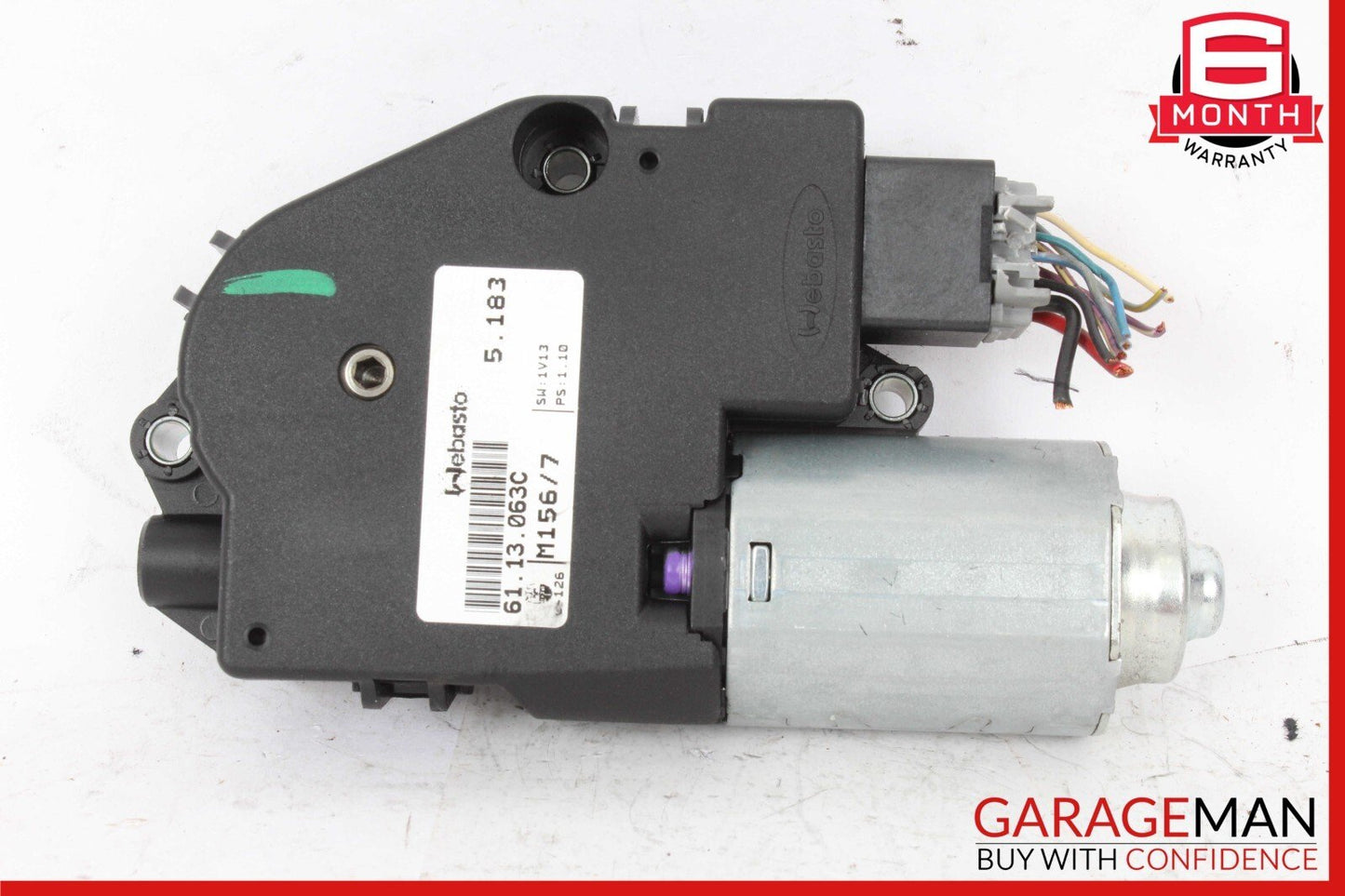 14-17 Maserati Ghibli Sunroof Panoramic Roof Window Regulator Motor Unit OEM
