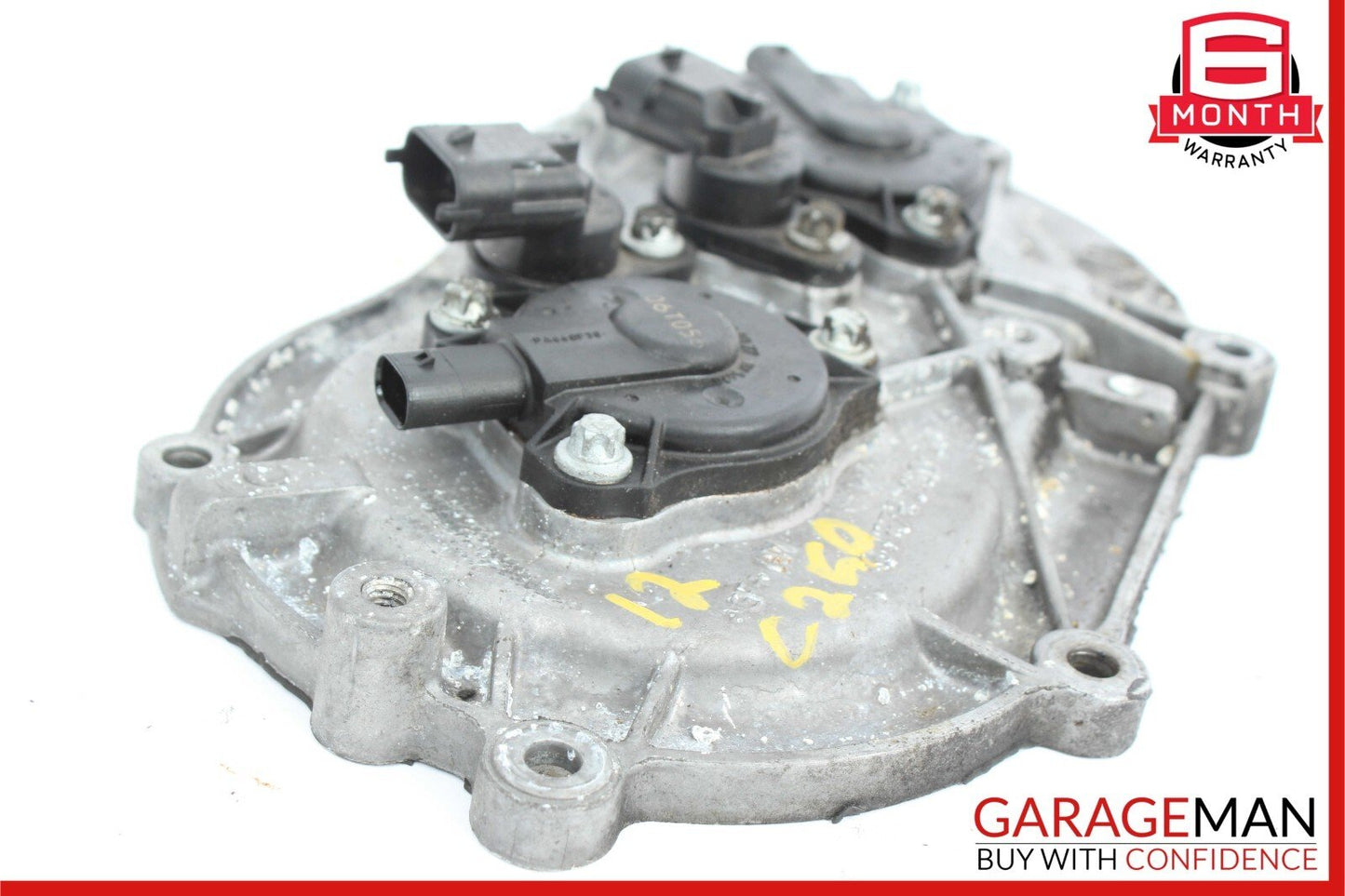 06-13 Mercedes W204 C250 S550 Front Right Engine Timing Chain Cover Plate OEM
