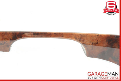 07-09 Mercedes W221 S550 Front Dash Dashboard Center Trim Panel Cover Bezel Wood
