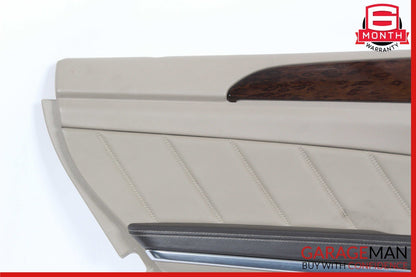 13-16 Mercedes X166 GL350 Rear Left Side Interior Door Panel Cover Trim Assy OEM