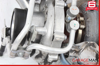 11-18 Mercedes W221 S550 4.7L V8 Left Side Turbocharger Turbo Charger Manifold