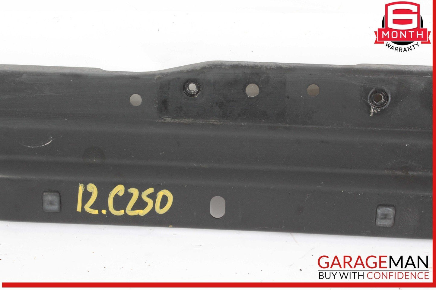 08-14 Mercedes W204 C250 C350 C280 Upper Radiator Core Support Bar Black OEM