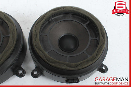 01-07 Mercedes W203 C240 Front Right & Left Side Door Sound Audio Speakers Set
