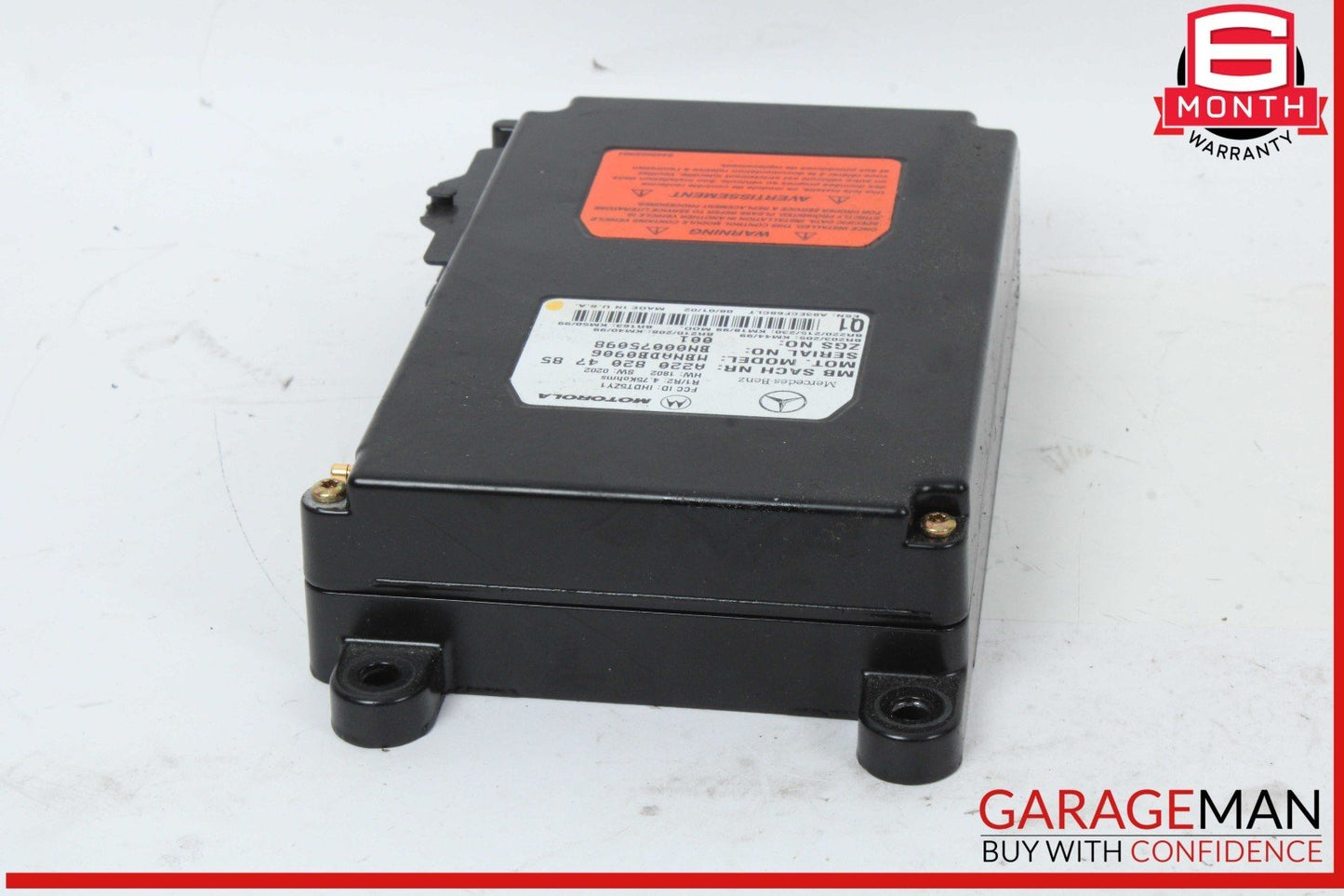 00-06 Mercedes R230 SL500 Voice Command Control Module 2038204085 OEM