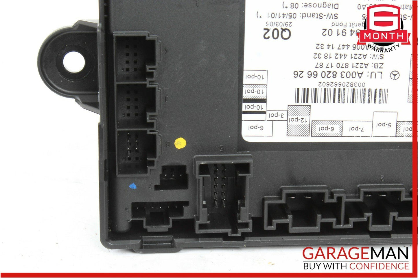 07-09 Mercedes W221 S550 Rear Left or Right Side Door Controller Module Unit OEM
