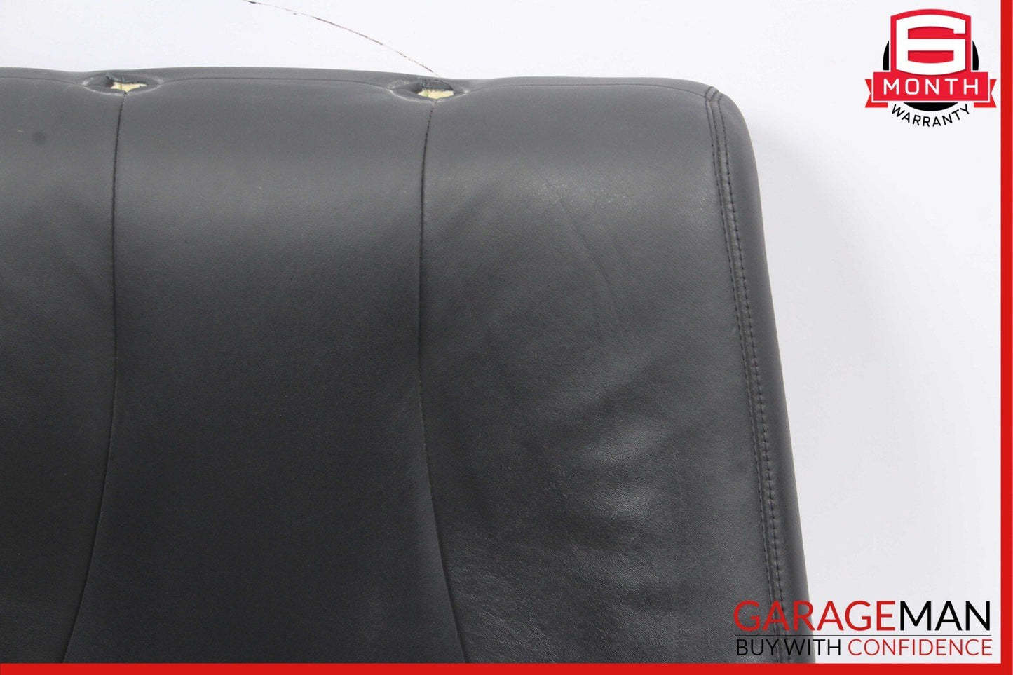 03-06 Mercedes W220 S500 Front Left Top Upper Seat Cushion Black OEM