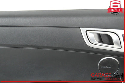 12-16 Mercedes R172 SLK250 Front Left Side Interior Door Panel Assembly Black