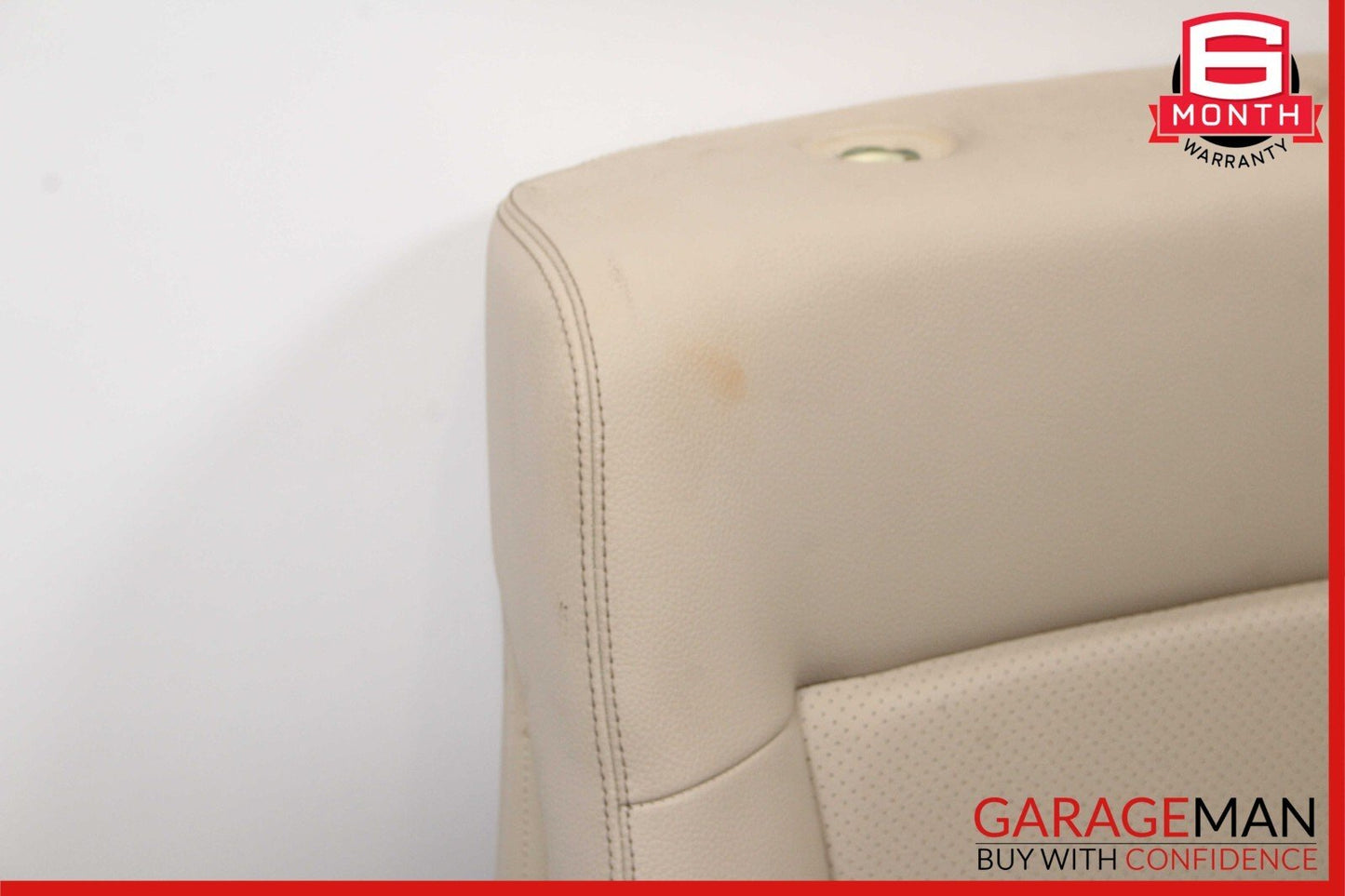 10-16 Mercedes W212 E350 E550 Front Right Side Top Upper Seat Cushion Beige OEM