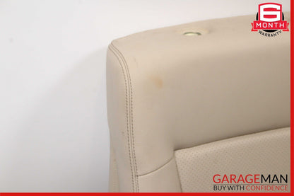 10-16 Mercedes W212 E350 E550 Front Right Side Top Upper Seat Cushion Beige OEM