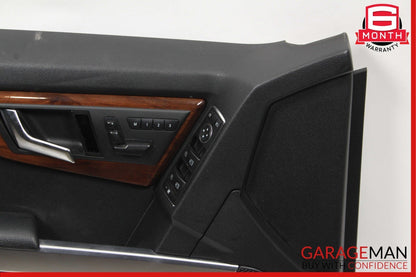 10-15 Mercedes X204 GLK350 Front Left Driver Side Interior Door Panel Assembly