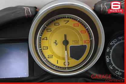 15-18 Ferrari California T Speedometer Head Cluster w/ Trim & Upper Column Cover