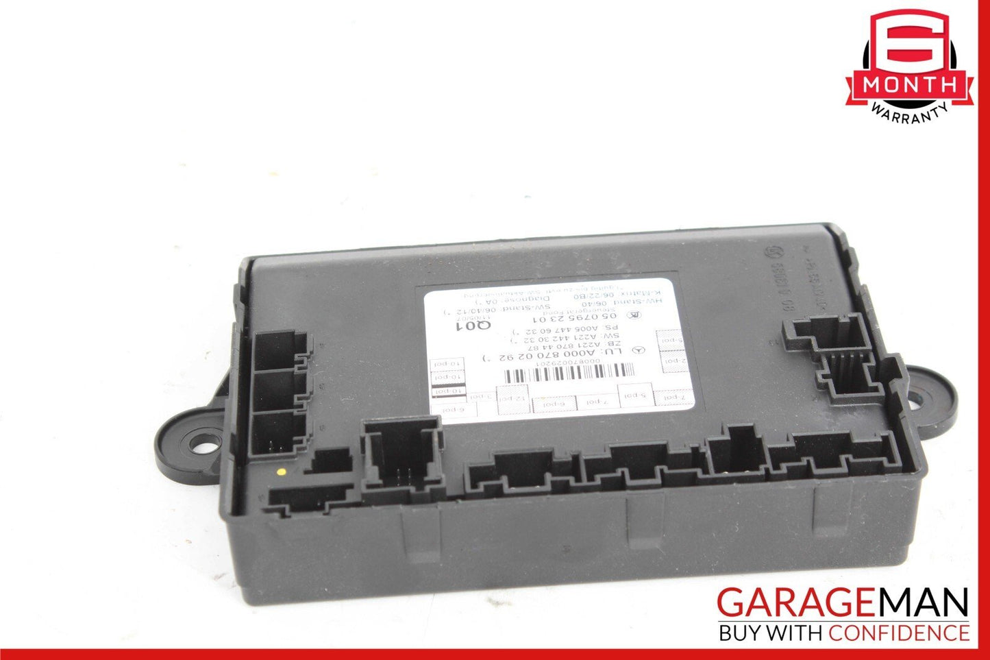 07-13 Mercedes W221 S550 S400 Rear Right / Left Side Door Controller Module Unit