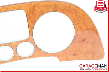 03-12 Bentley Continental GTC Dash Speedometer Trim Bezel w/ AC A/C Air Vent OEM