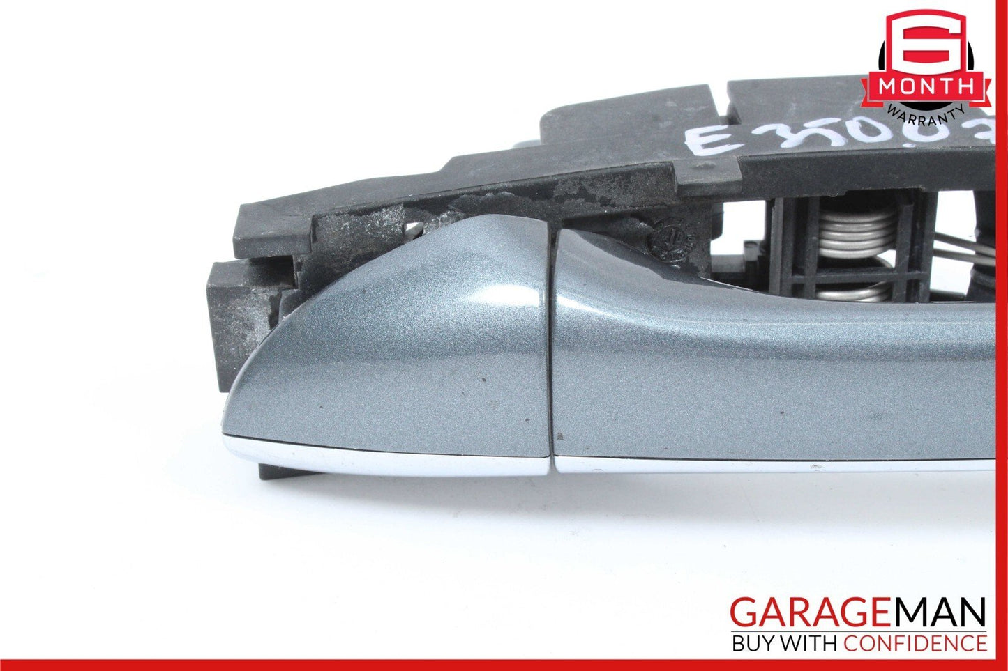03-09 Mercedes W211 E350 Rear Left Side Keyless Go Exterior Door Handle Grey oeM
