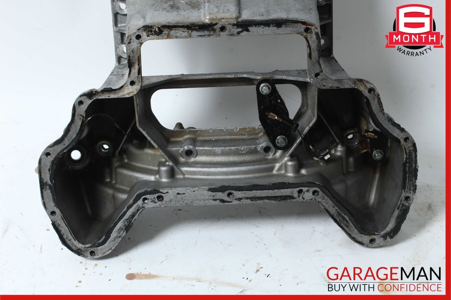 06-09 Mercedes W203 C230 CLK350 Engine Upper Oil Sump Baffle Pan 2720140802 OEM