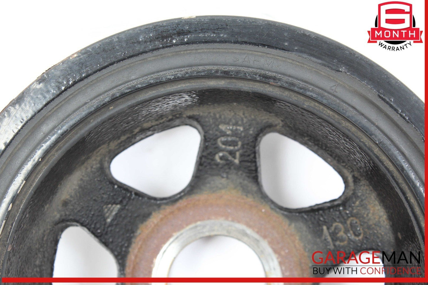 06-12 Mercedes W204 C300 C350 Engine Motor Crankshaft Crank Shaft Pulley OEM