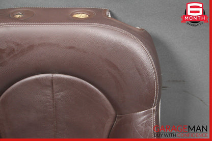 03-09 Mercedes W209 CLK320 Front Left Driver Top Upper Seat Cushion Brown