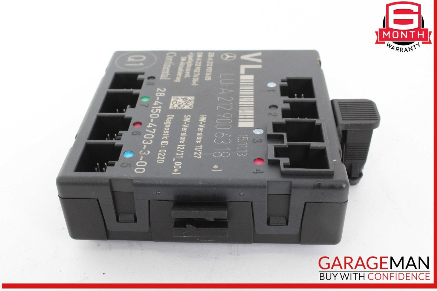 08-18 Mercedes W212 E350 C300 CLS550 Front Left Side Door Control Module OEM