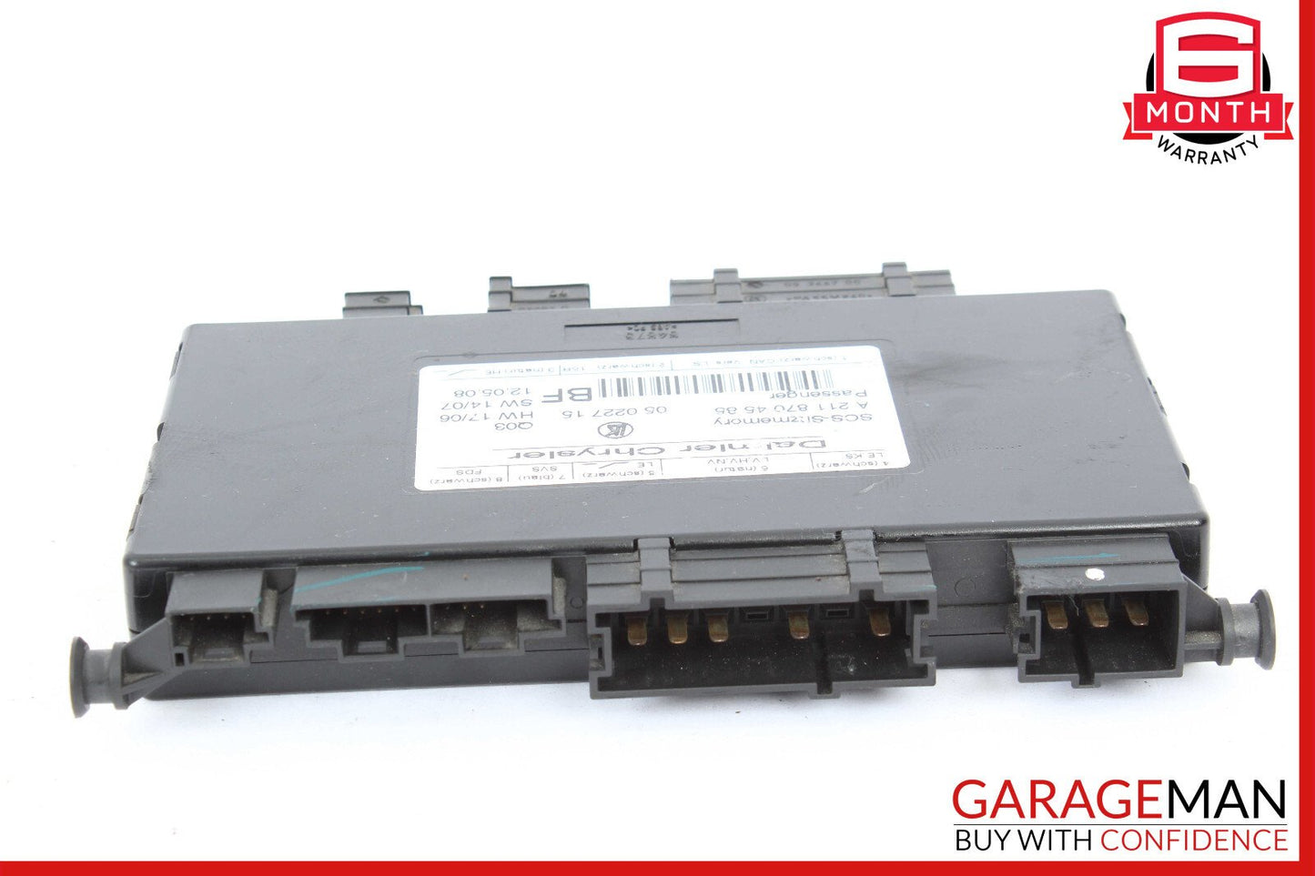 03-12 Mercedes X164 GL450 CLS550 Front Right Seat Control Module Unit OEM
