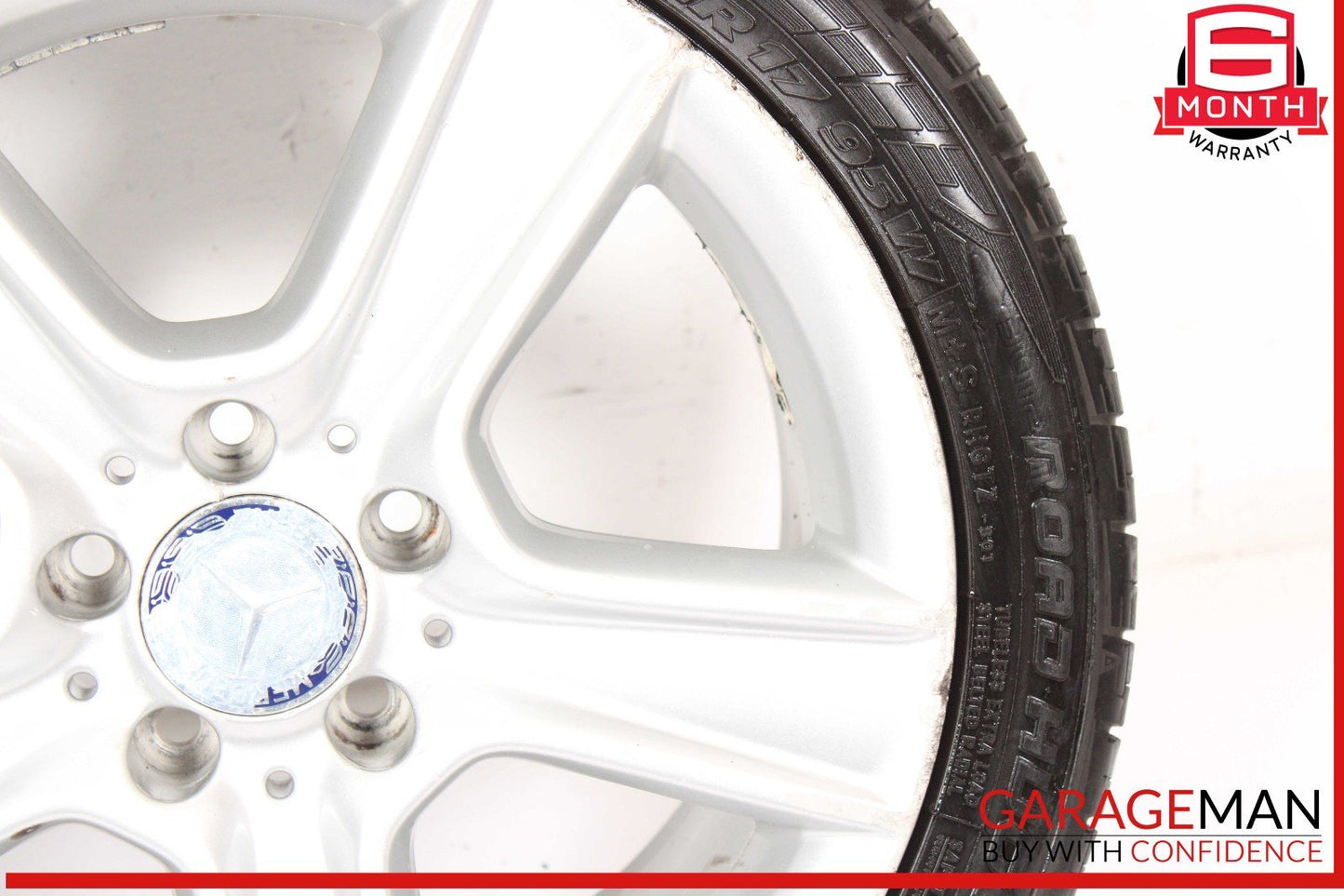 08-15 Mercedes W204 C250 C350 Rear Left / Right Wheel Tire Rim 8.5Jx17H2 ET58