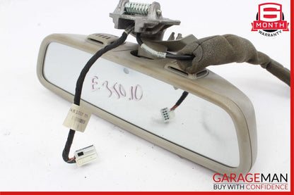 10-16 Mercedes W212 E350 E400 C250 Interior Rear View Mirror Gray 2048104217 OEM