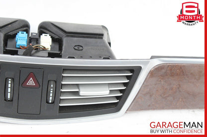 10-13 Mercedes W212 E350 Dashboard Dash AC A/C Air Vent Center Trim Assembly OEM