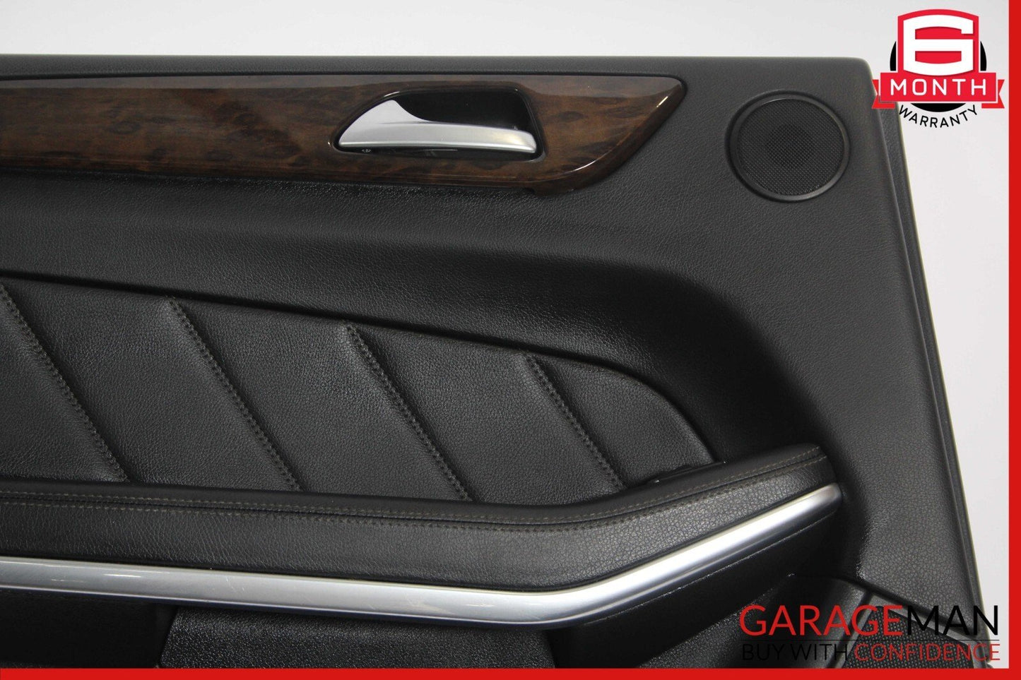 13-16 Mercedes X166 GL450 Rear Left Side Interior Door Panel Cover Trim Assy