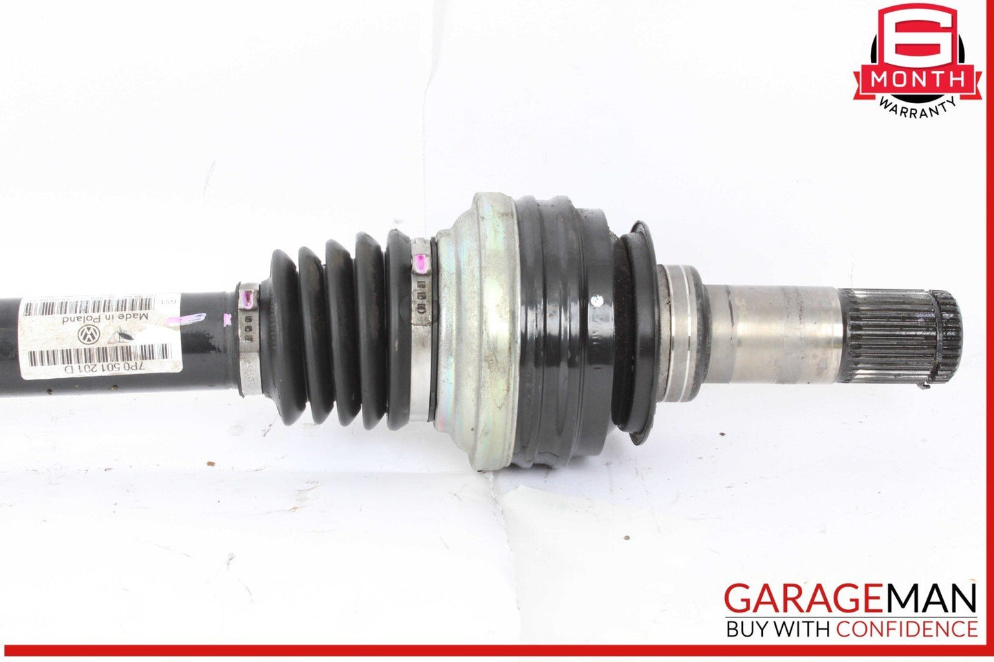 11-18 Porsche Cayenne S 958 Rear Left or Right Axle CV Half Shaft OEM