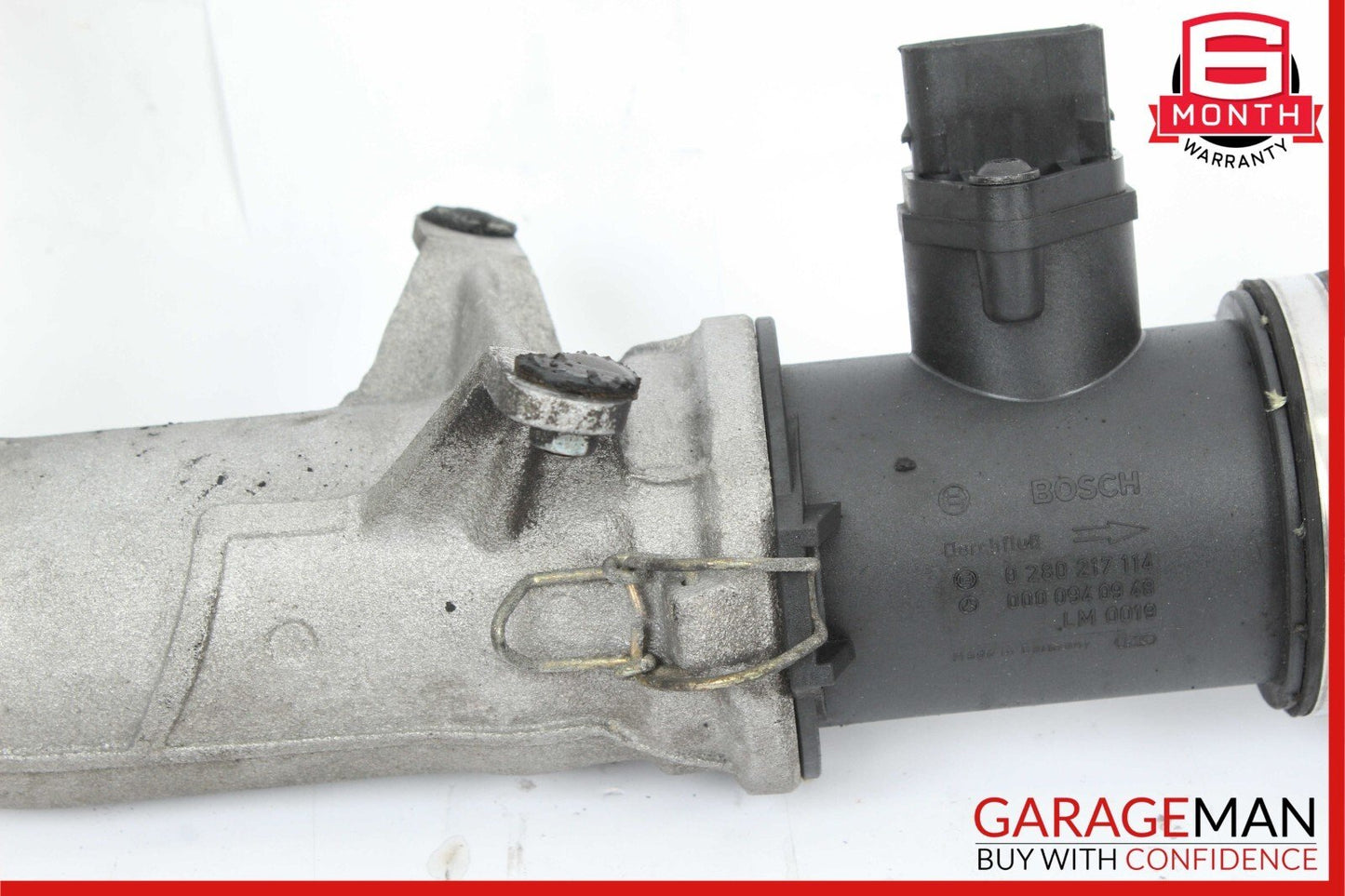 97-04 Mercedes R170 SLK230 C230 Air Intake Pipe w/ Mass Air Flow Sensor OEM