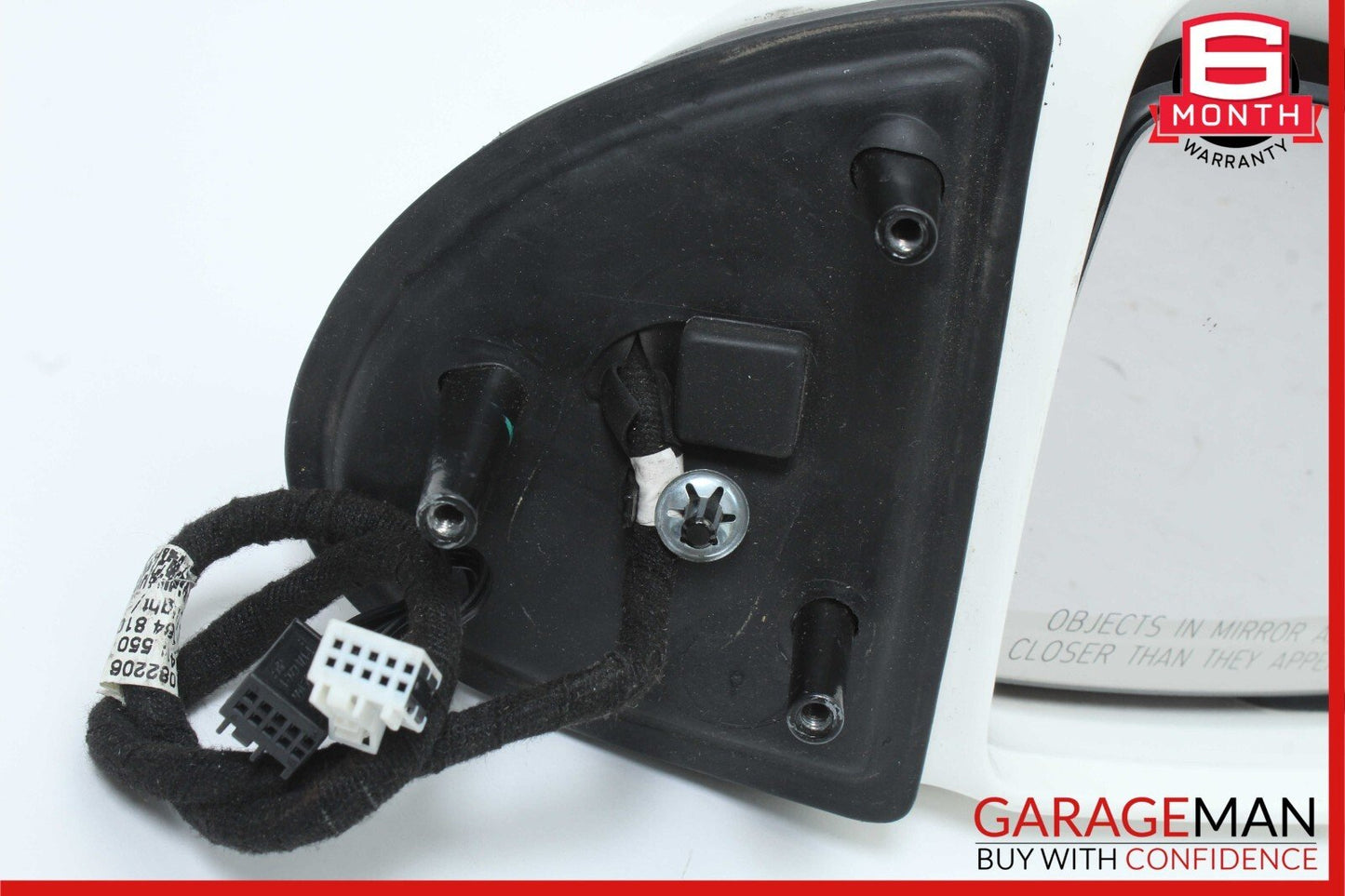 07-09 Mercedes W211 E350 E63 AMG Front Right Side Mirror Door Rear View White