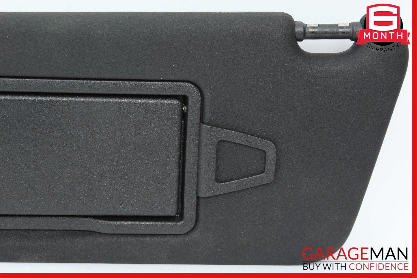 08-14 Mercedes W204 C350 Front Left Passenger Sun Visor Sunvisor Shade Black