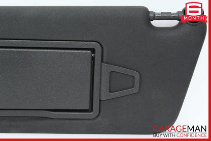 08-14 Mercedes W204 C350 Front Left Passenger Sun Visor Sunvisor Shade Black