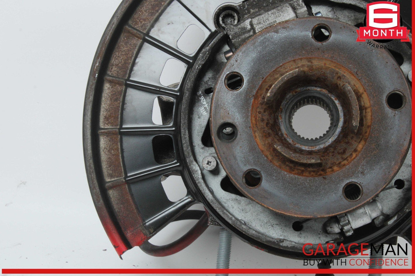 11-14 Porsche Cayenne 958 Rear Left Driver Side Spindle Knuckle Wheel Hub OEM