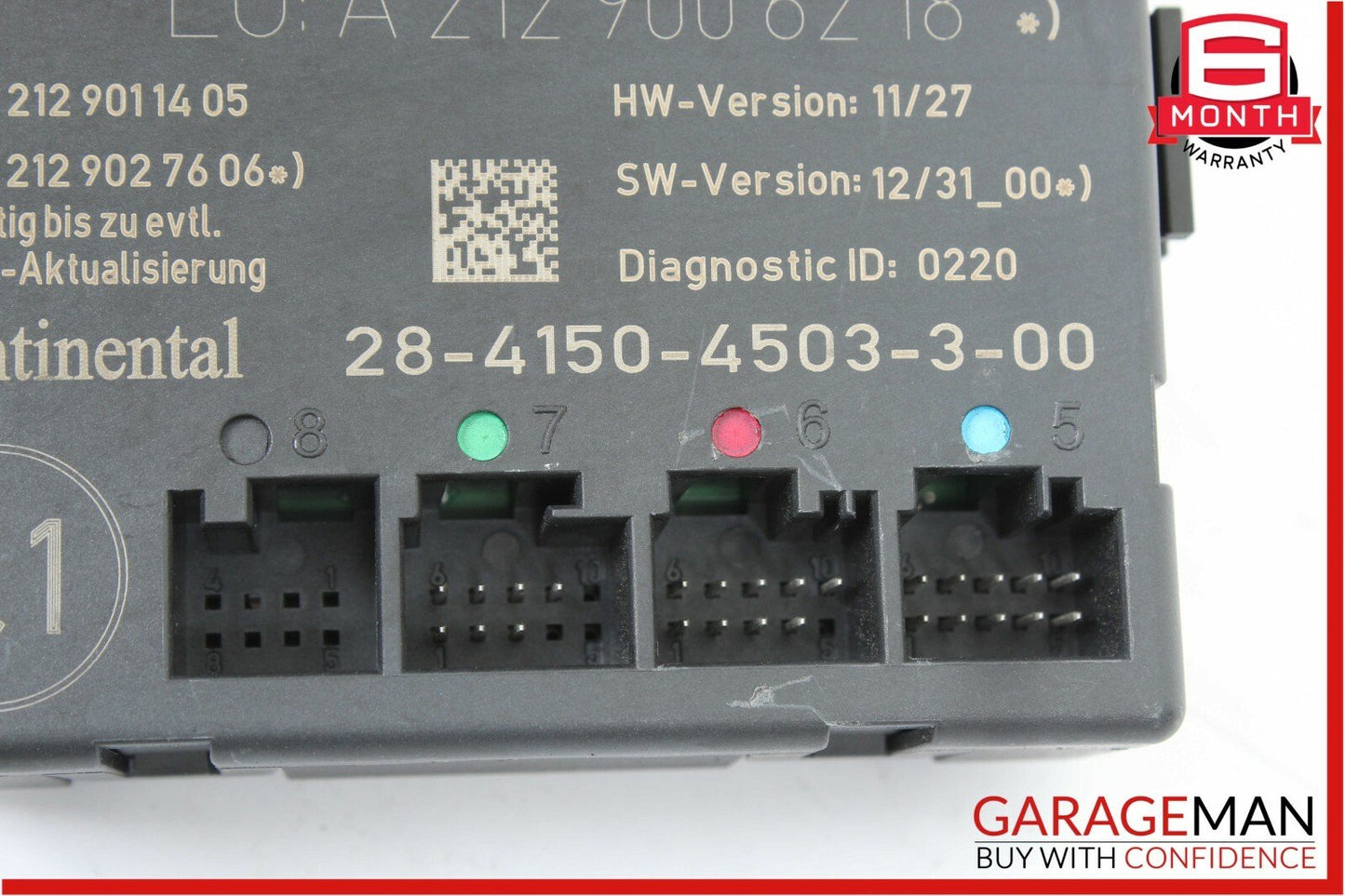 08-14 Mercedes W204 C250 C350 Front Left Door Control Module 2129006218 OEM
