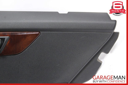 10-15 Mercedes X204 GLK350 GLK250 Rear Right Passenger Interior Door Panel Black