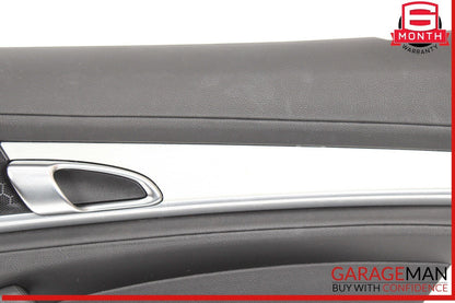 10-16 Porsche Panamera 970 GTS Rear Right Interior Door Panel Leather OEM