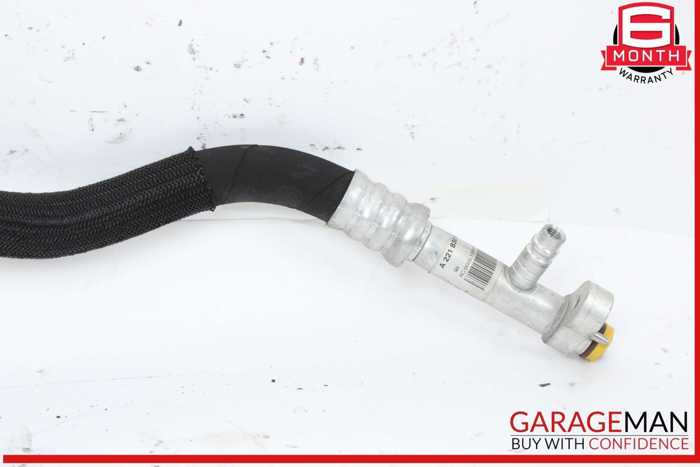 07-11 Mercedes W221 S550 CL550 AC A/C Air Conditioning Line Hose 2218306316 OEM