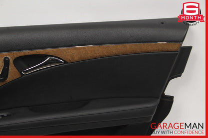 07-09 Mercedes W211 E350 Front Right Side Interior Door Panel Trim Anthracite