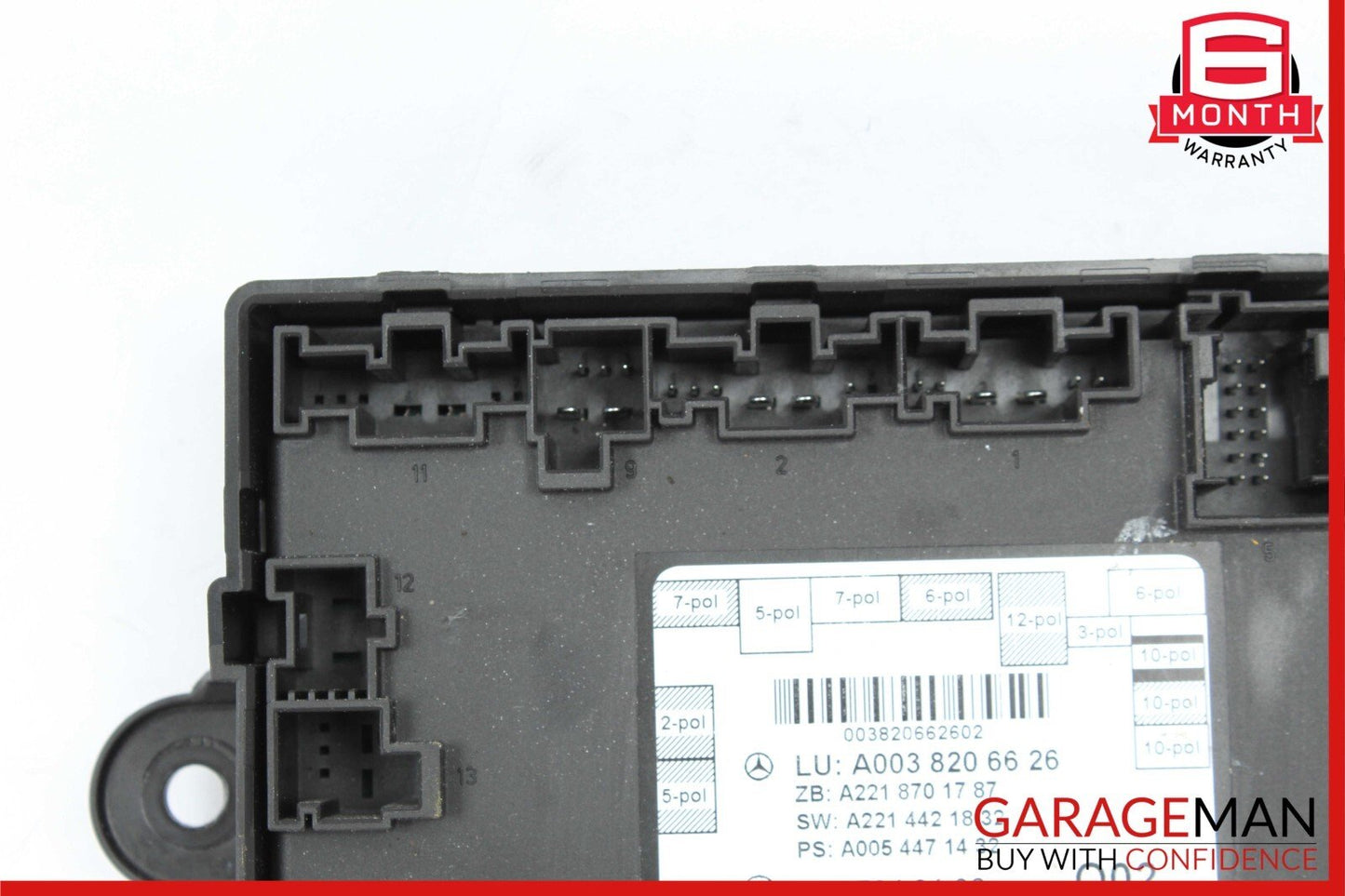 07-09 Mercedes W221 S550 S400 Rear Right or Left Side Door Control Module OEM