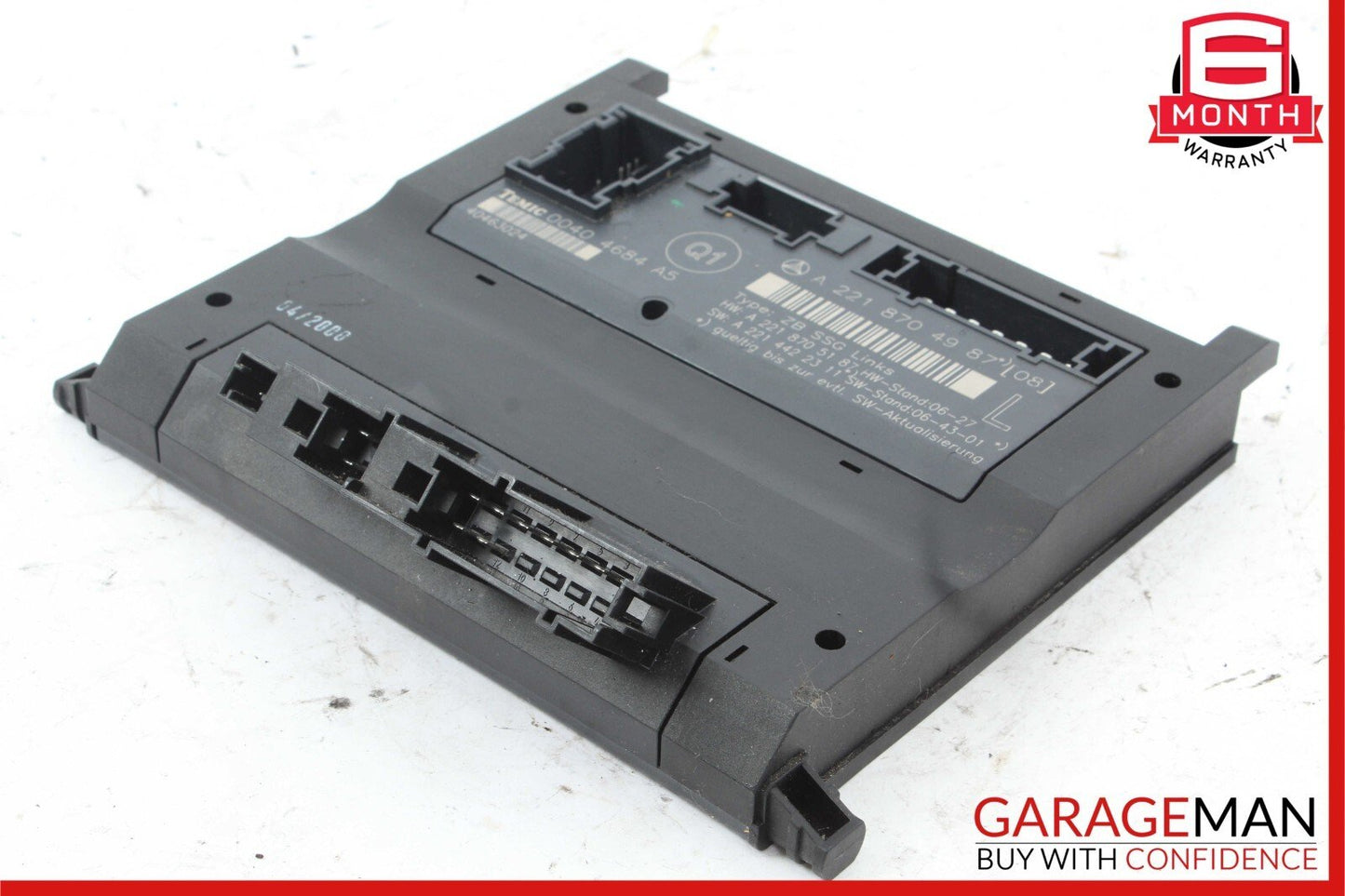 07-13 Mercedes W221 S550 S350 S600 Front Left Driver Under Seat Control Unit OEM