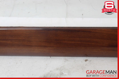 03-08 Maserati Quattroporte M139 Right Side Dashboard Panel Trim Wood OEM