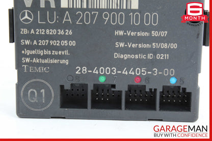 10-13 Mercedes W207 E350 Coupe Front Right Side Door Control Module 2079001000