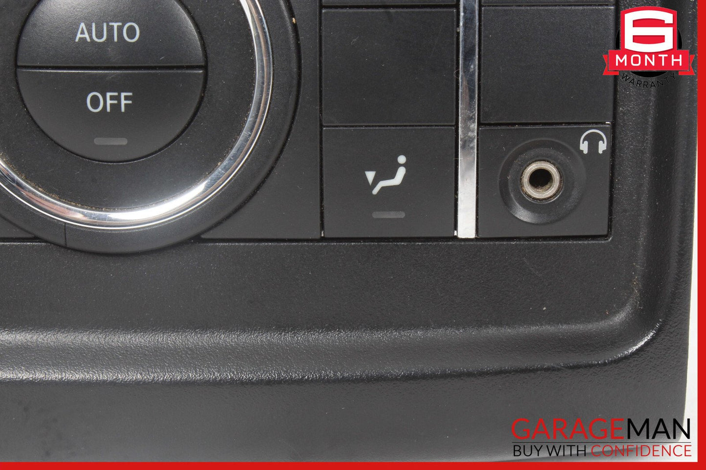 06-11 Mercedes W251 R350 ML450 Heater Climate Control Switch W/ Trim Black OEM