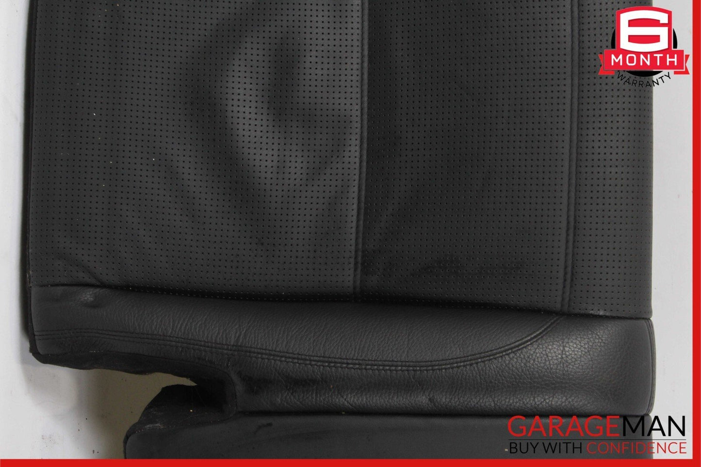 08-13 Mercedes W221 S63 AMG Rear Lower Bottom Bench Seat Cushion Cover Black